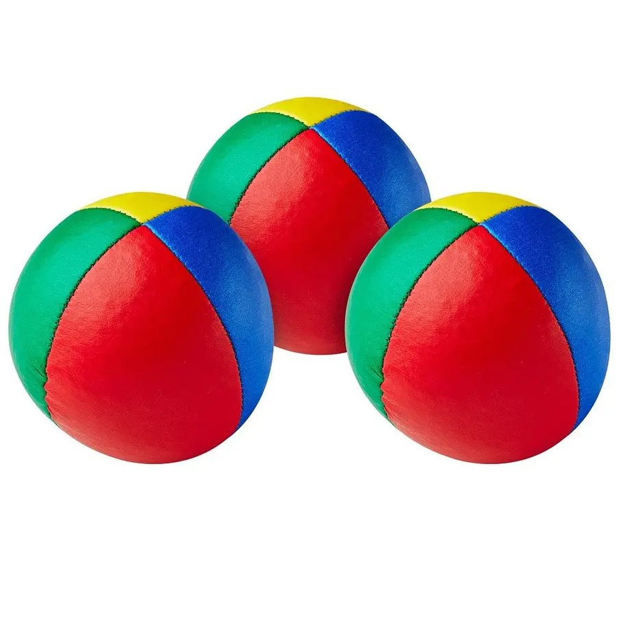 Sjongleringsballer Fargerike 3 3 baller til sjonglering 
