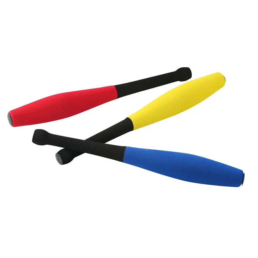 Myke sjongleringskjegler 3 stk | 50 cm | 215 g 