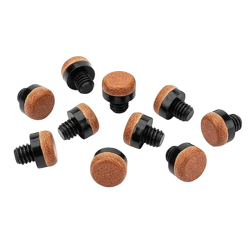 Stradivari skrutupp Standard (10) 12mm | Lærtupp med skrugjenger 