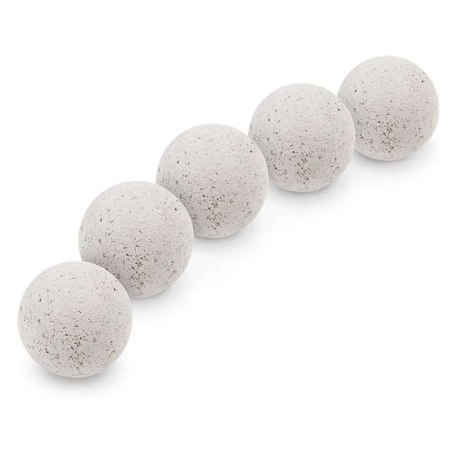 Foosball ball Kork | 36 mm 5 stk baller til fotballspill | Hvit 