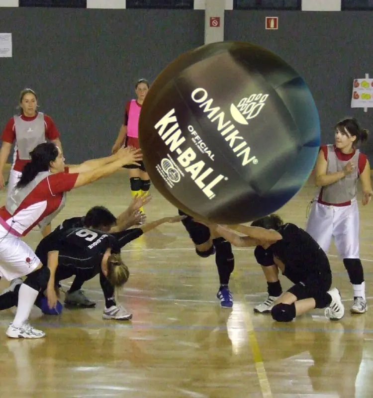 KIN-BALL® Sport 122 cm - svart Den offisielle KIN-BALL® 