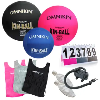 KIN-BALL® introduksjonspakke XL 2 stk 122 cm | 1 utendørs | Tilbehør