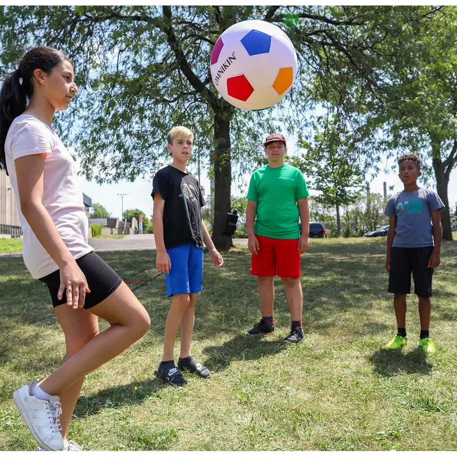 Omnikin® fotball 36 cm | 5 stk. Pakke med 5 superlette fotballer 
