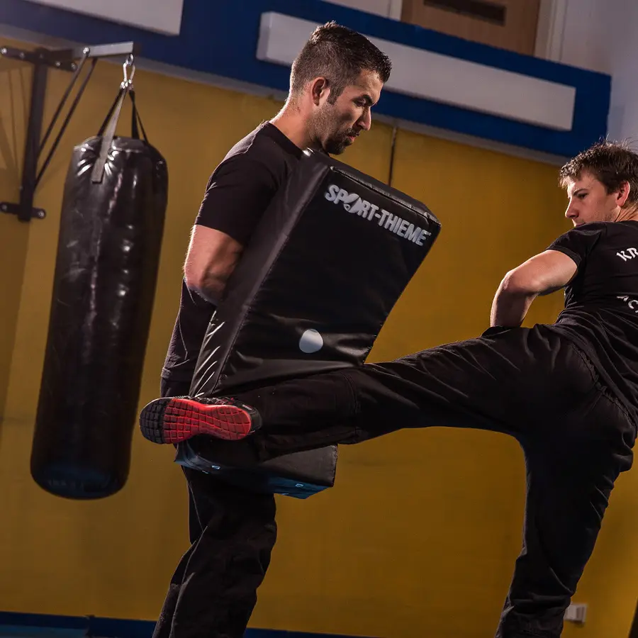 Punch Pad Curve 75x35x15 cm Kurvet slagpute til kampsport 