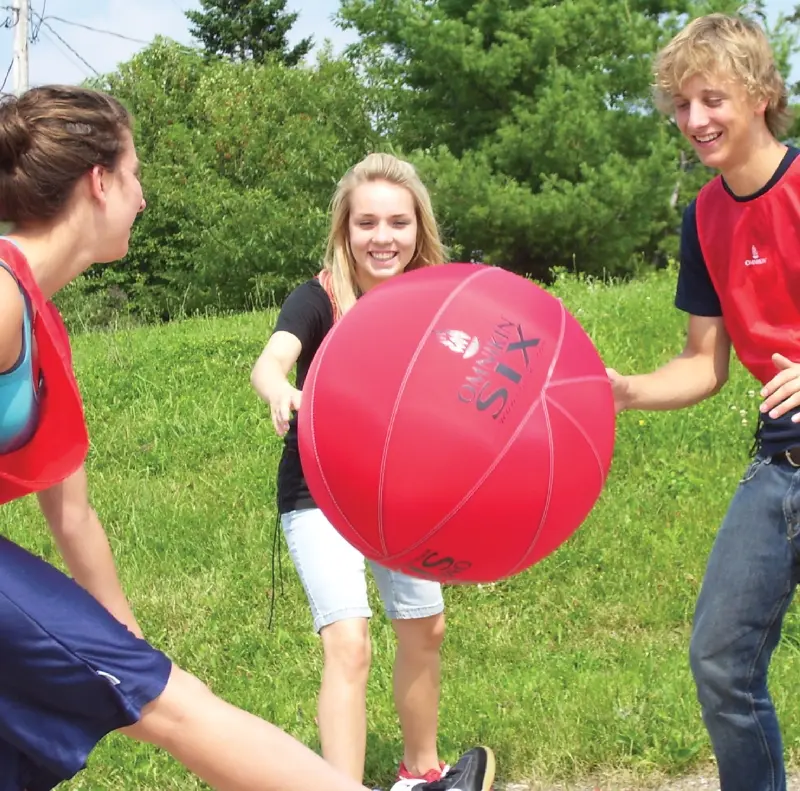 Omnikin® SIX Ballpakke | 6 stk. Lette Omnikin baller (46 cm) i 6 farger 