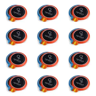 Ogo Sport Disksett - 24 plater 12 baller 12 sett | Ballspill til fritid og skole