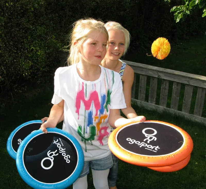 Ogo Sport Disksett - 24 plater 12 baller 12 sett | Ballspill til fritid og skole 