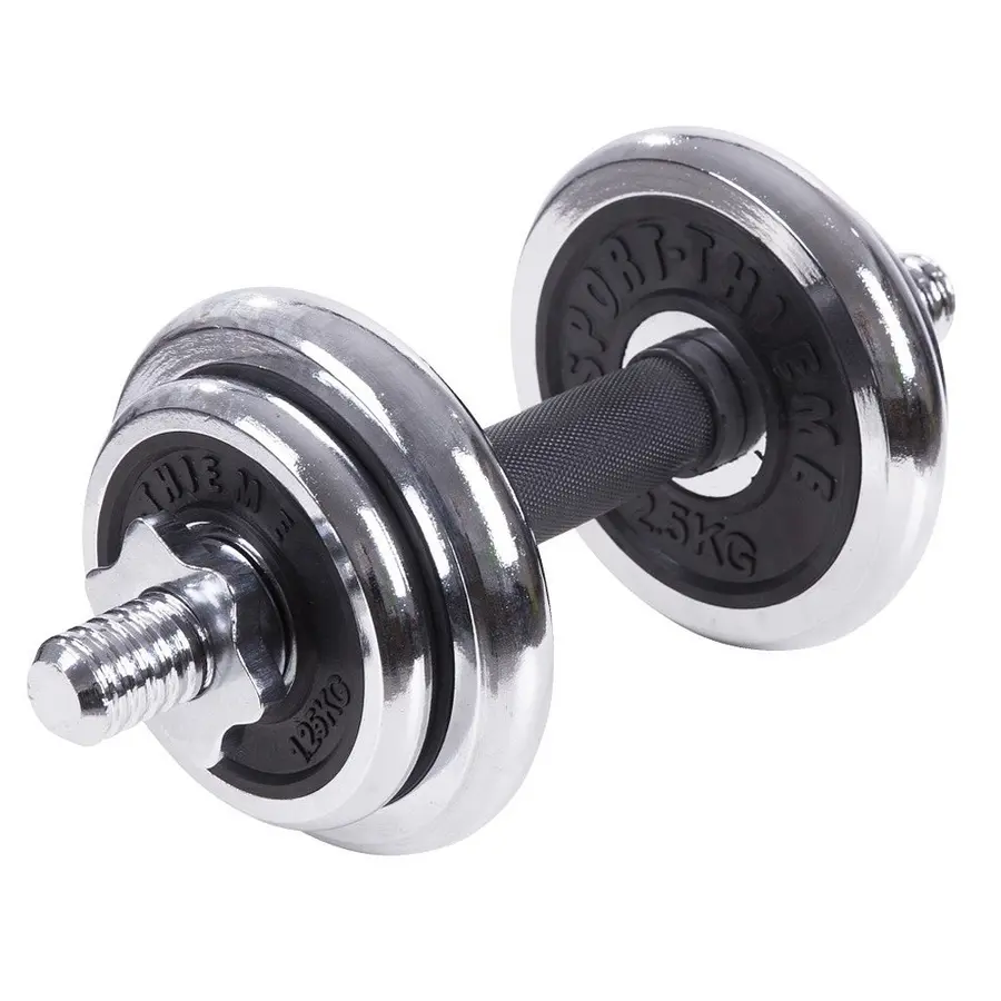 Manual med løse vekter 10 kg dumbbell med koffert 