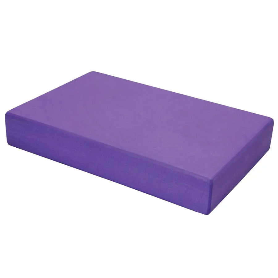 Yogablokk i EVA skum 305 x 205 x 50 mm | Lilla 