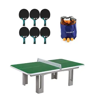 Bordtennispakke Utend&#248;rs Bordtennisbord, nett, racketer, baller
