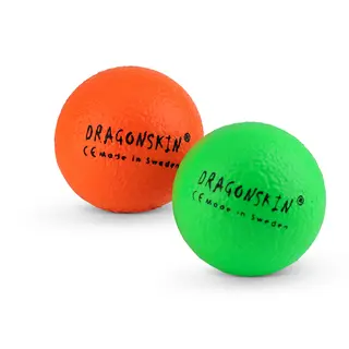 Dragonskin softball  9 cm 9 cm skumball i neonfarge