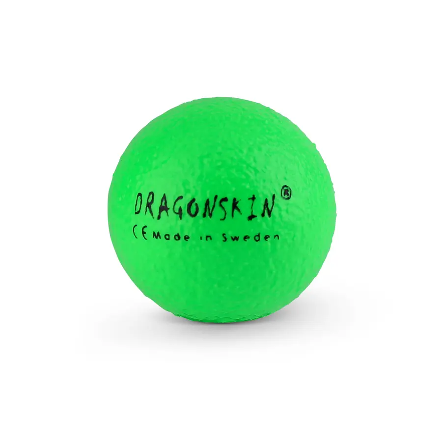Dragonskin softball  9 cm | Grønn 9 cm skumball i neon grønn 