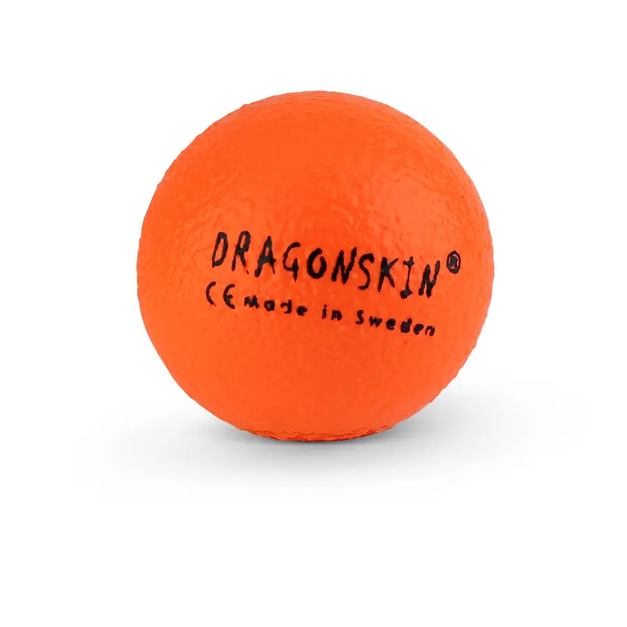 Dragonskin softball  9 cm | Orange 9 cm skumball i neon oransje 