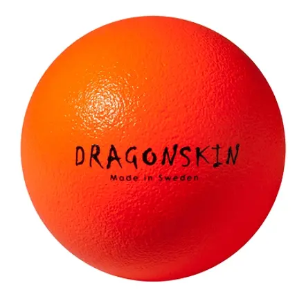 Dragonskin softball 18 cm | Oransje 18 cm skumball i neon oransje 