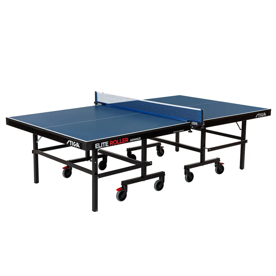 Bordtennisbord Stiga Elite Roller Advanc Treningsbord | Med nett 