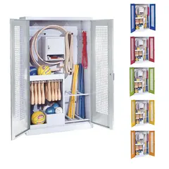 Oppbevaringsskap type 1 Perforerte dører | 193x156 cm