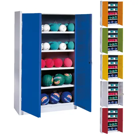 Oppbevaringsskap type 3 | 5 hyller Fl&#248;yd&#248;rer | 193x156 cm