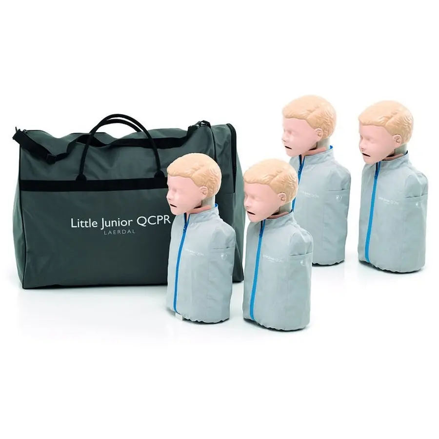 Livredningsdukker Little junior QCPR HLR - Sett med 4 dukker 