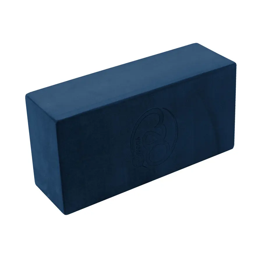 Yogablokk i EVA skum 220 x 110 x 70 mm | Blå 