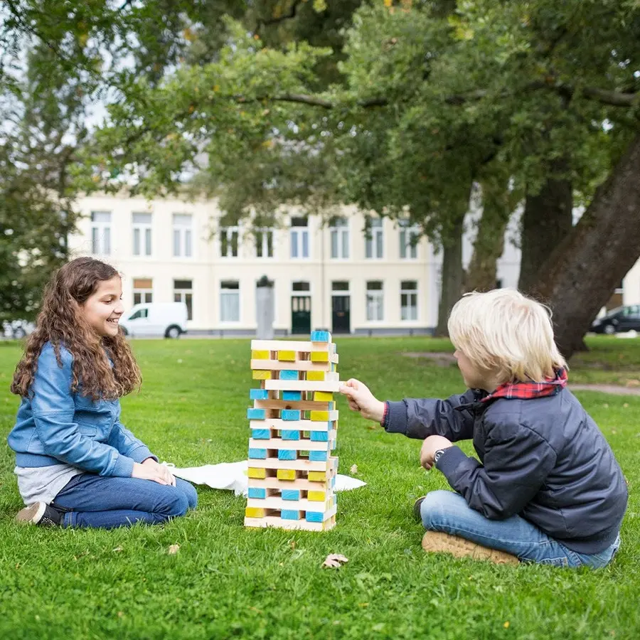 Giant Jenga Stablespill Tårnhøyde 100 cm 