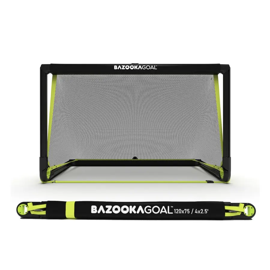 BazookaGoal | 120X75 cm | 12 stk Fotballmål for småbanespill - Bazookamål 