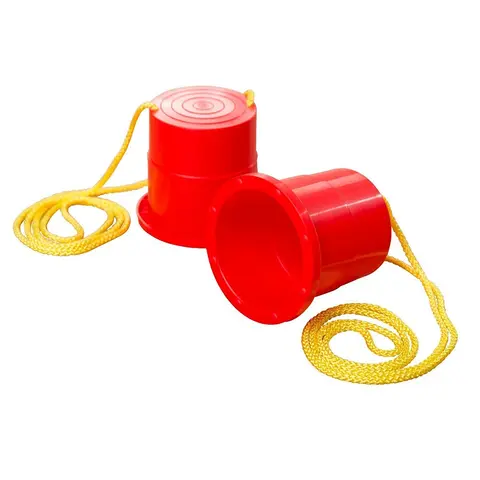 Klossestylter i plast, 1 par Balanse og lek 