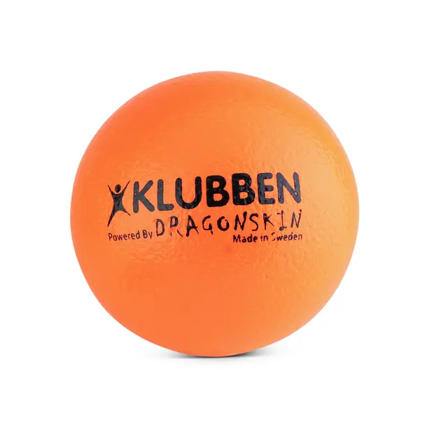 Dragonskin softball 16 cm | Oransje 16 cm skumball til lek & stikkball 