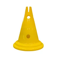 Markeringskjegle Multi med hull | 30 cm 1 stk gul kjegle