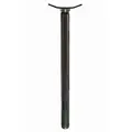 QU-AX setestang | 25,4 mm | 350 mm Svart | Reservedel til enhjulssykkel