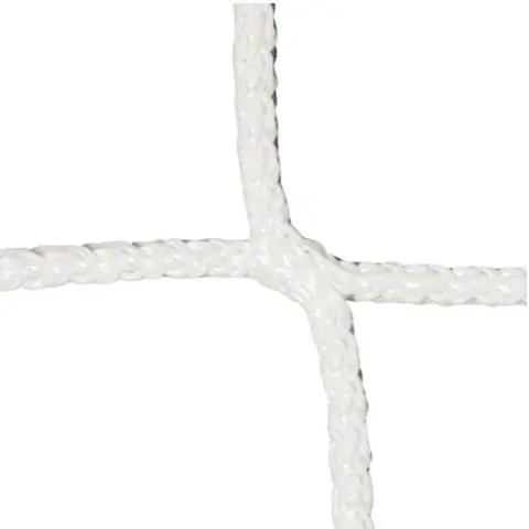 Nett h&#229;ndball/fotballm&#229;l 3x2 m 1 par | Hvit | 80/100 | 5 mm | M45