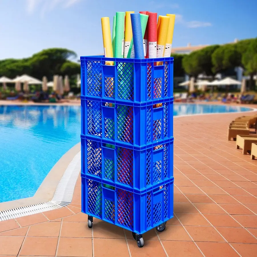 Oppbevaringsvogn 60x40x106 For flytepinner, pool noodles 