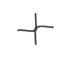 Stoppnett 4 mm | masker 120 mm | Svart Ballfangernett etter spesielle m&#229;l