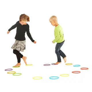 Gonge Leke- og aktivitetsringer Sett med 24 ringer