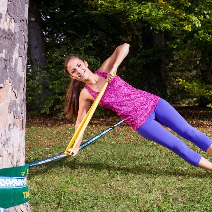 Gibbon® Slack Rack Fitness Edition Komplett med Fitness Slackline 