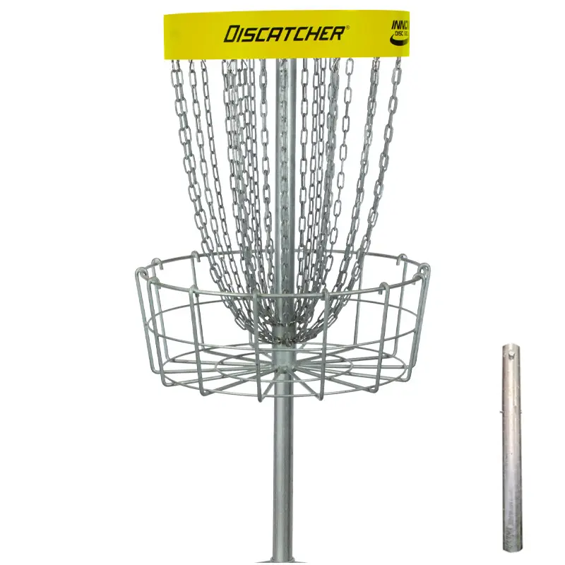 Discgolfkurv Innova DISCatcher Pro 28 Betongfundament| Permanent frisbeegolfk 