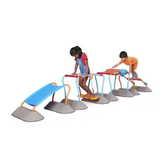 Gonge Mini Parkour Mega Sett Motorikk, balanse og samarbeid