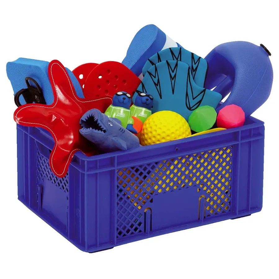 Oppbevaringskasse 40x30x18 | Perfekt for svømmehallen 