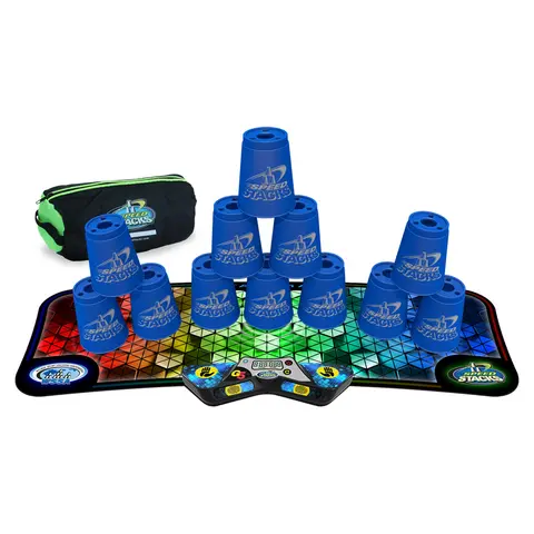Speed Stacks Komplett Sett Bl&#229;