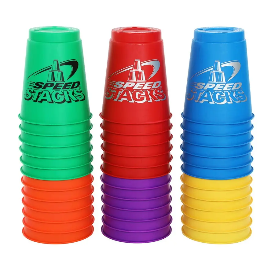 Speed Stacks Jumbo Sett 36 36 store kopper | Assorterte farger 
