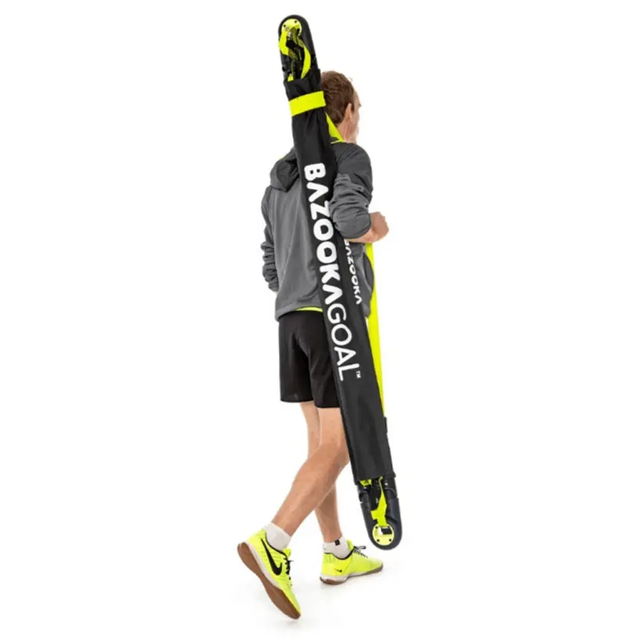 BazookaGoal XL | 150X90 cm |  2 stk 3v3 Fotballmål - Sammenleggbart minimål 