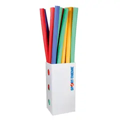 Pool Noodles - Comfysett med 20 stk. Sett med flytepinner og oppbevaring