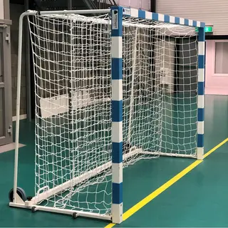 H&#229;ndballm&#229;l 3x2m veltsikkert m/hjul 1 stk | m/ nett &amp; fangnett