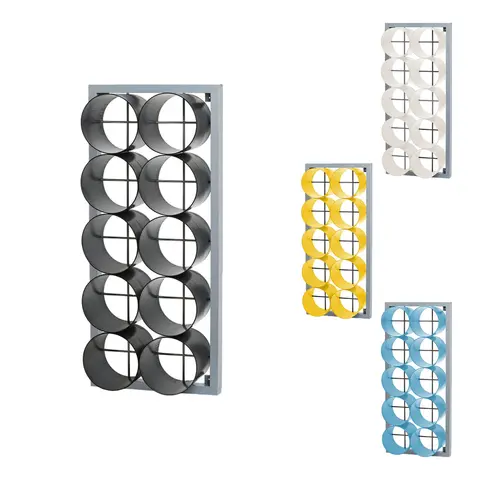 Håndklehylle 10 rom Oppbevaringshylle for garderobe