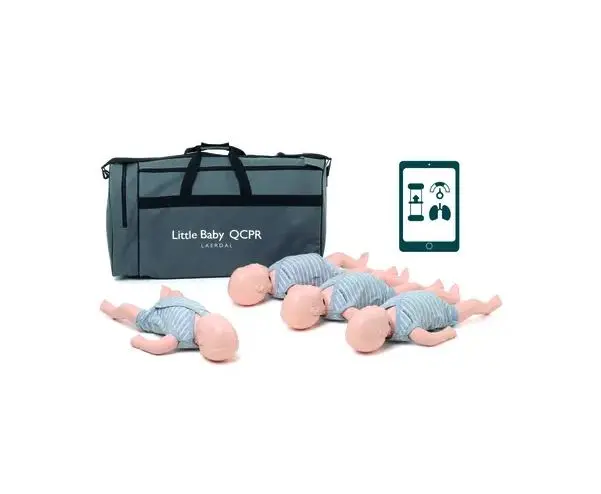 Livredningsdukker Little Baby QCPR HLR - Sett med 4 dukker 