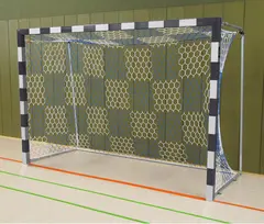 H&#229;ndballm&#229;l 3x2m frittst&#229;ende 1 stk | faste nettb&#248;yler m/nett