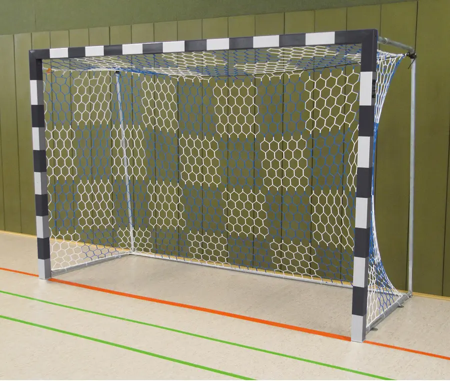 Håndballmål 3x2m frittstående 1 stk | faste nettbøyler m/nett 