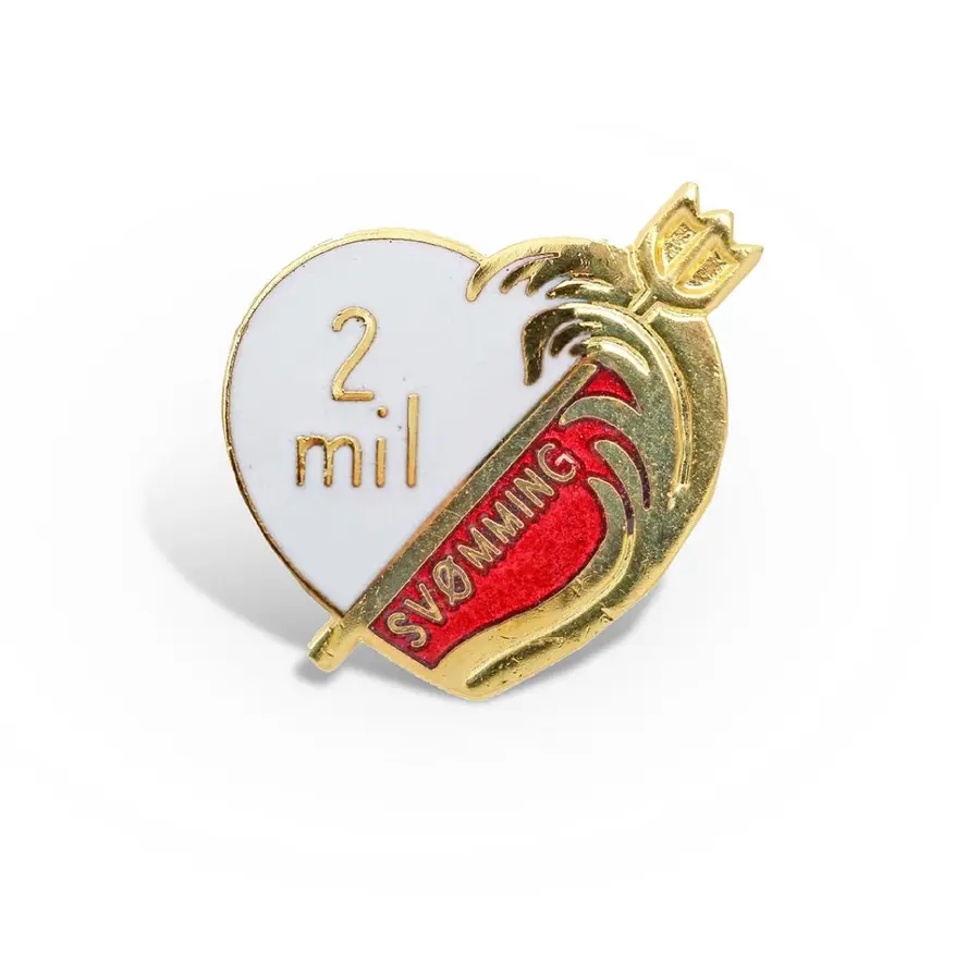 Svømmemerke 2 mils merket 