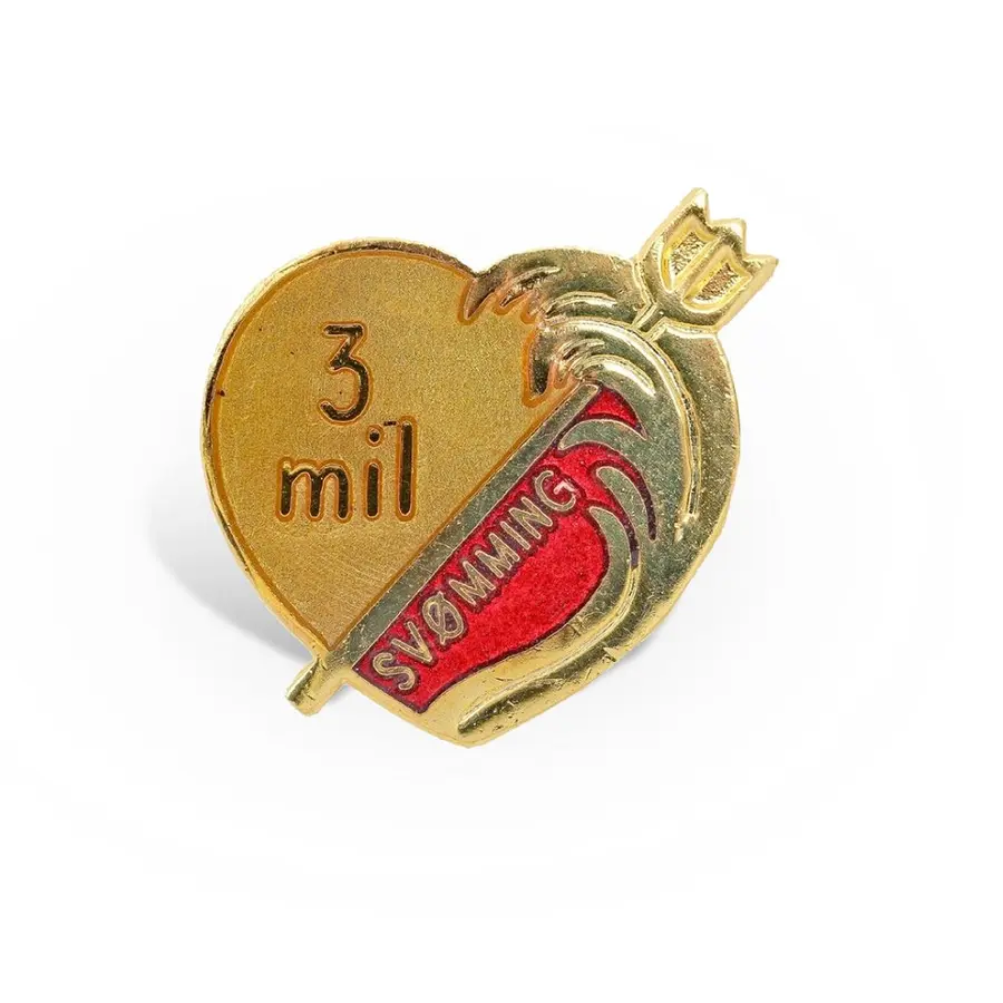 Svømmemerke 3 mils merket 