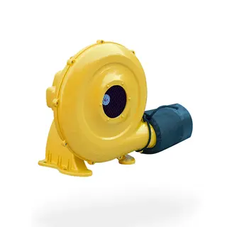 Tilbeh&#248;r AirTrack | Pumpe Blower 220V Kraftig pumpe til AirBag S | Gul