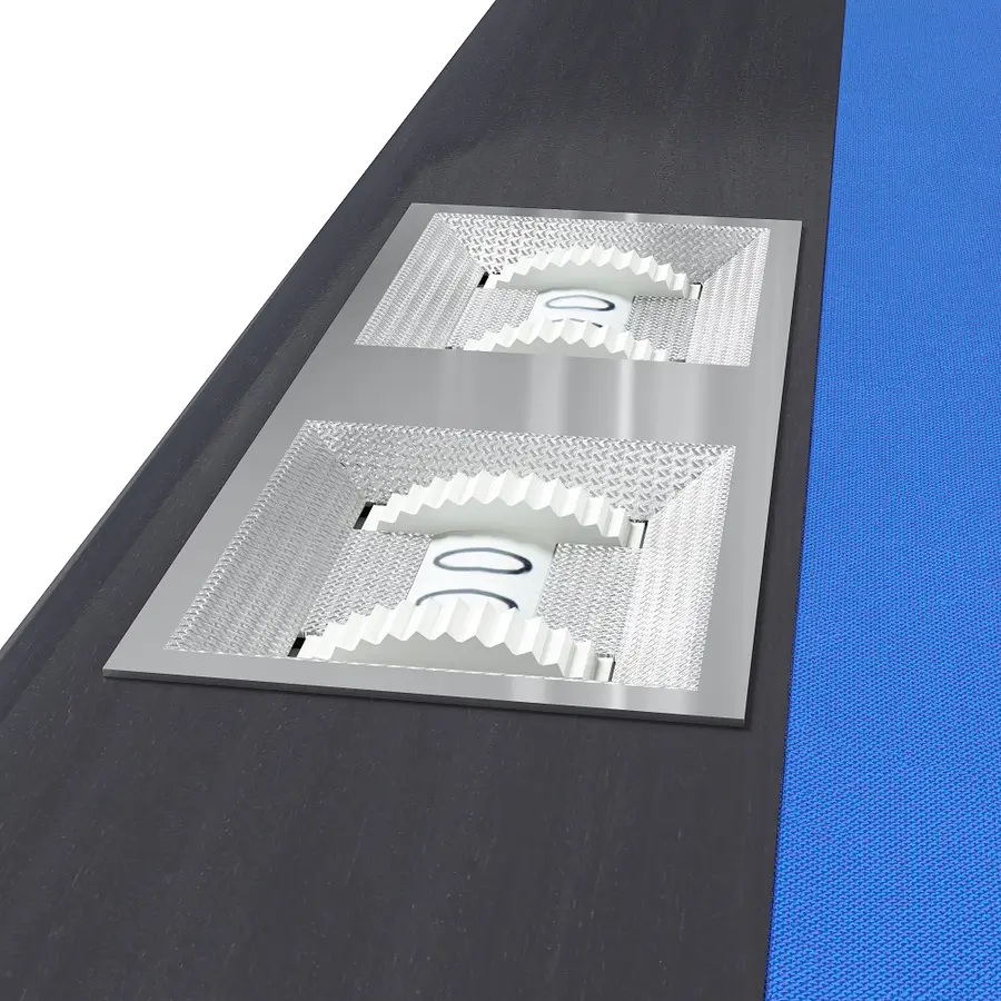 Biljardbord Galant Black Edition 8 fot Blå biljardduk | Spillefelt 224x112 cm 